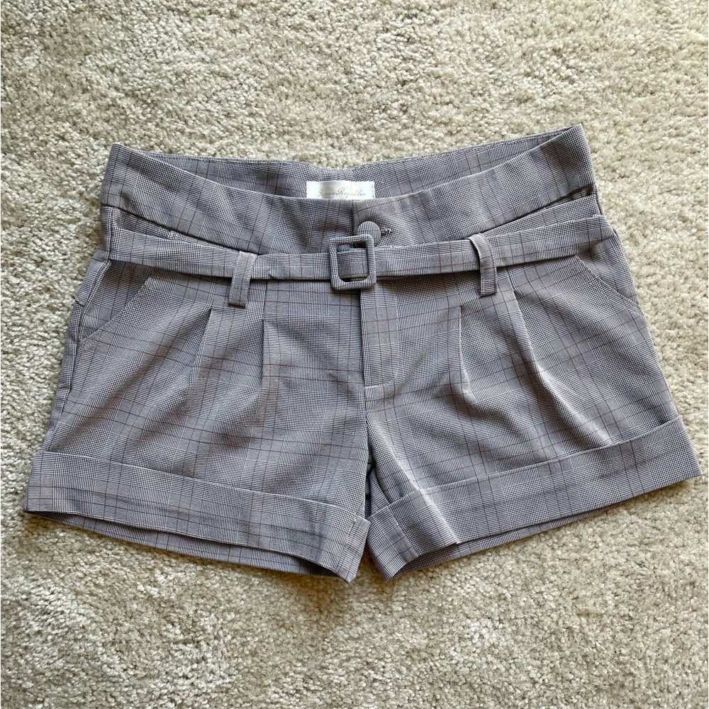 Light brown shorts with detail